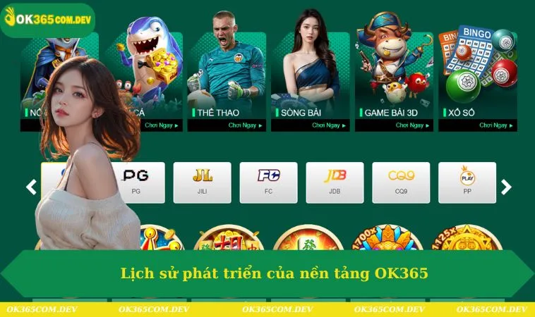 Trang chủ 404 Lịch sử phát triển của nền tảng OK365